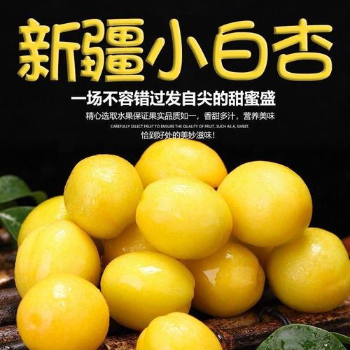 新疆小白杏 輪臺(tái)枝頭的蜜糖，順豐包郵的夏日限定